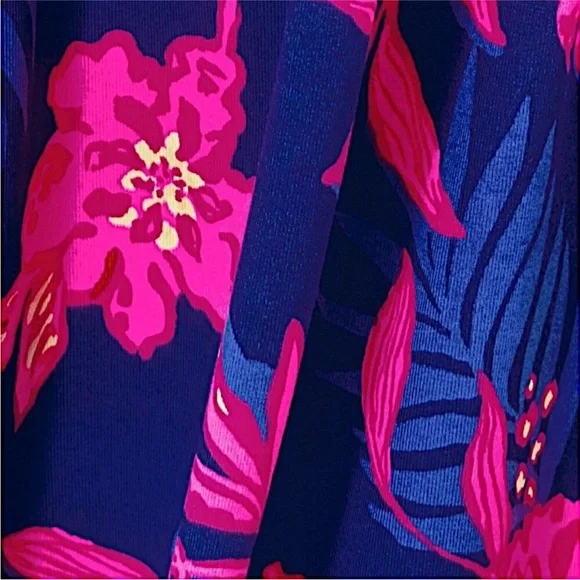 Brand new NWT Lilly Pulitzer, Lorelei skirted Romper in blue Med-size medium - Picture 4 of 6